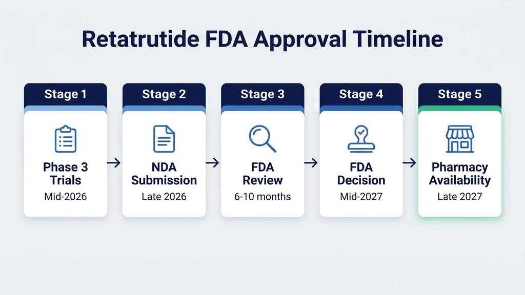 Retatrutide 2026 triple agonist TRIUMPH-1 Phase 3 results 28.3% weight loss UK Mymetabolism news research guide
