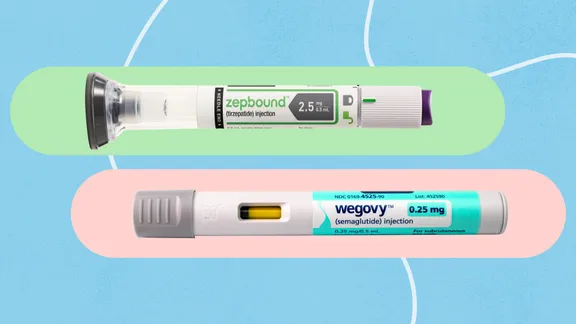 Wegovy vs Zepbound 2026 UK comparison semaglutide tirzepatide SURMOUNT-5 results Mymetabolism