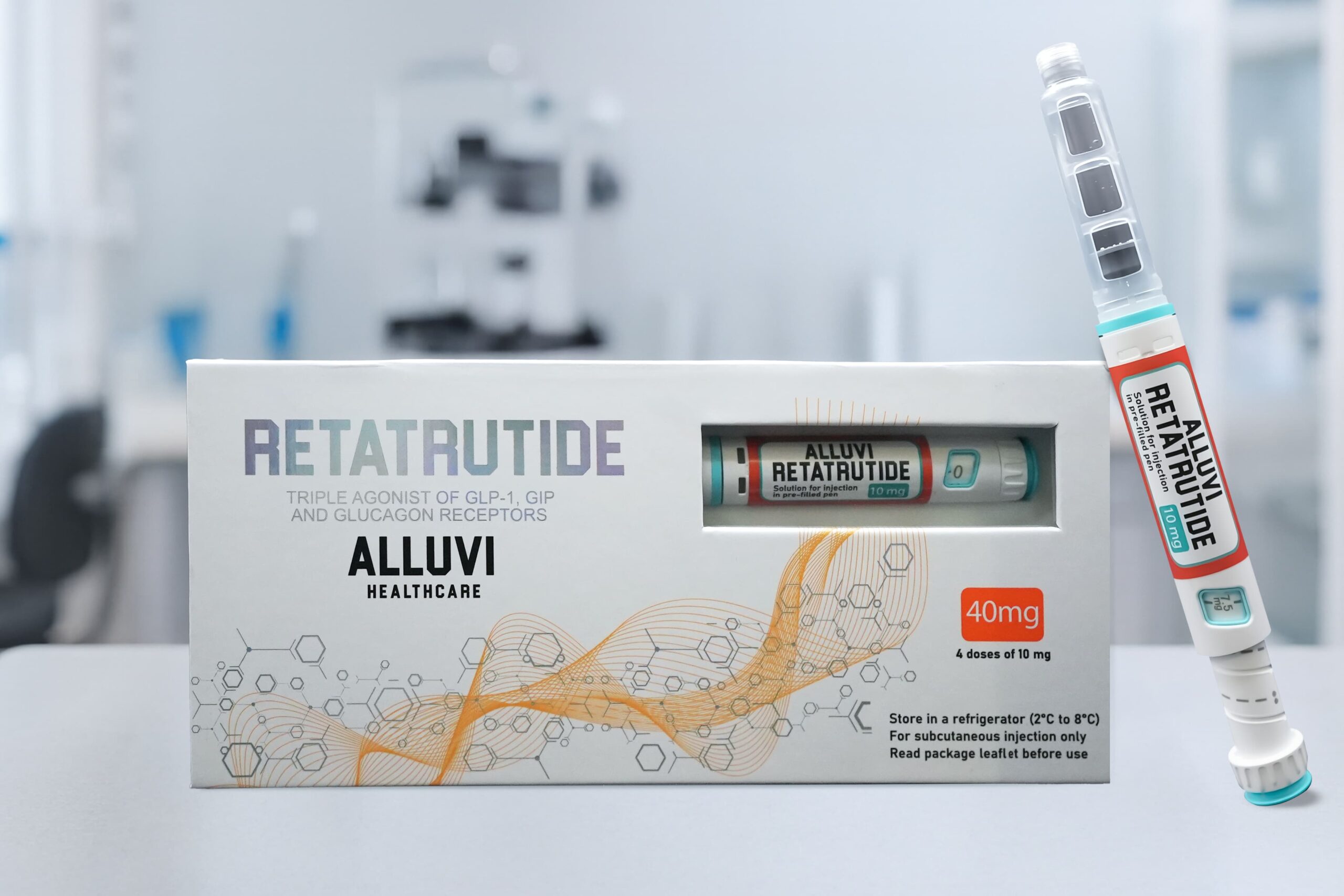 Synedica vs Alluvi Retatrutide comparison pricing COA UK brands 2026
